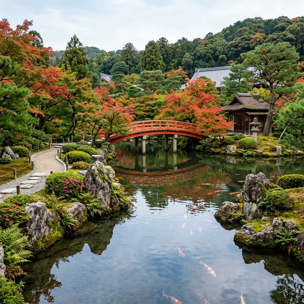 Japon Gölet Bahçesi