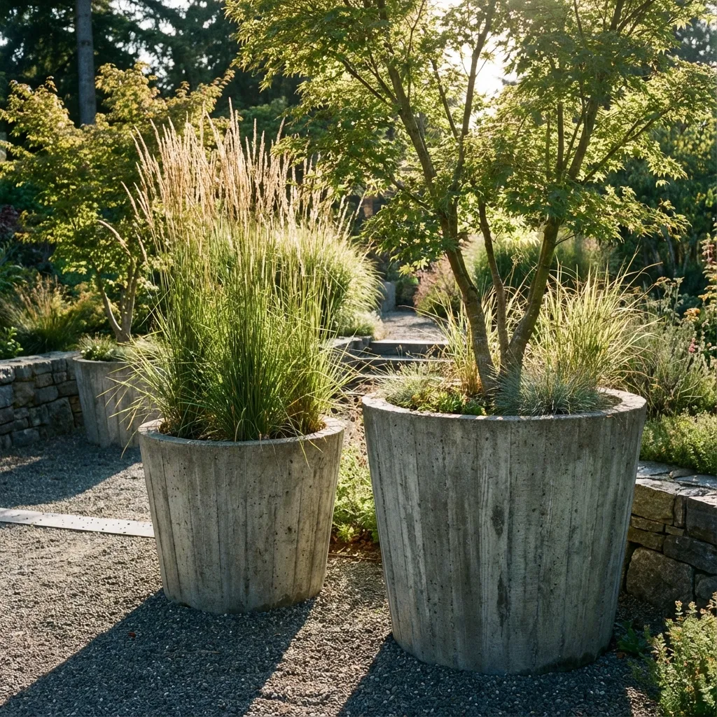 Dekoratif Bahçe Saksıları Satışı ve Teslimatı - İzmir Peyzaj