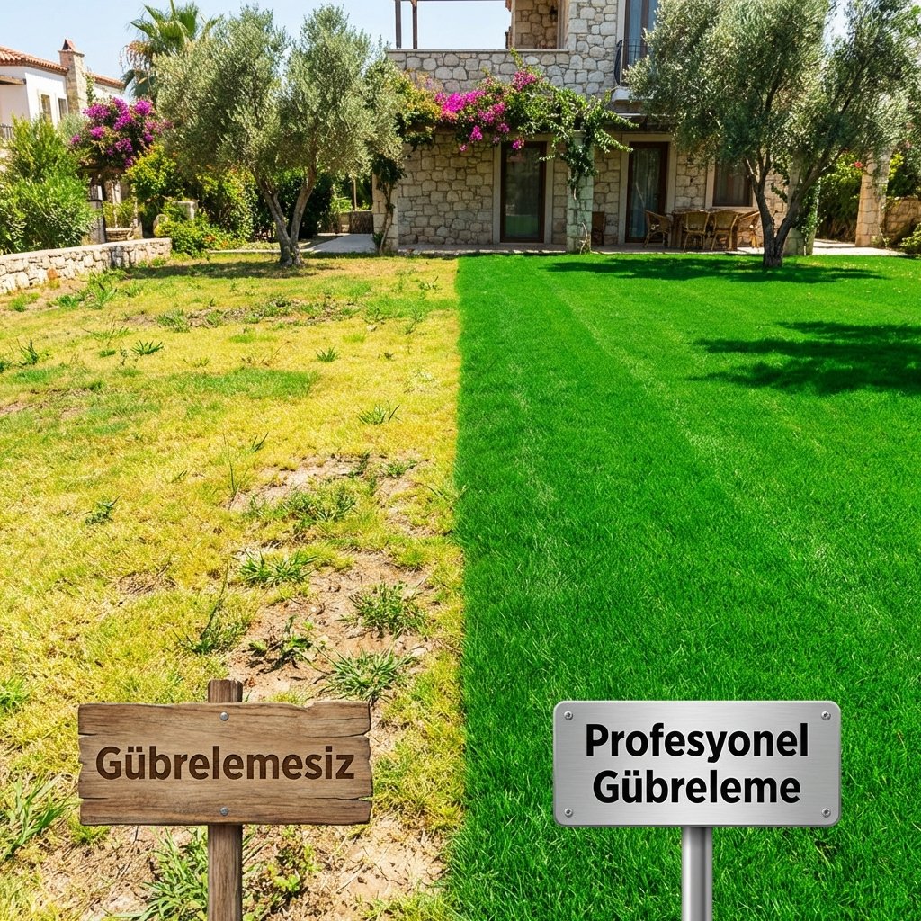 Bitki Besleme ve Gübreleme Uygulama Örneği - İzmir Peyzaj