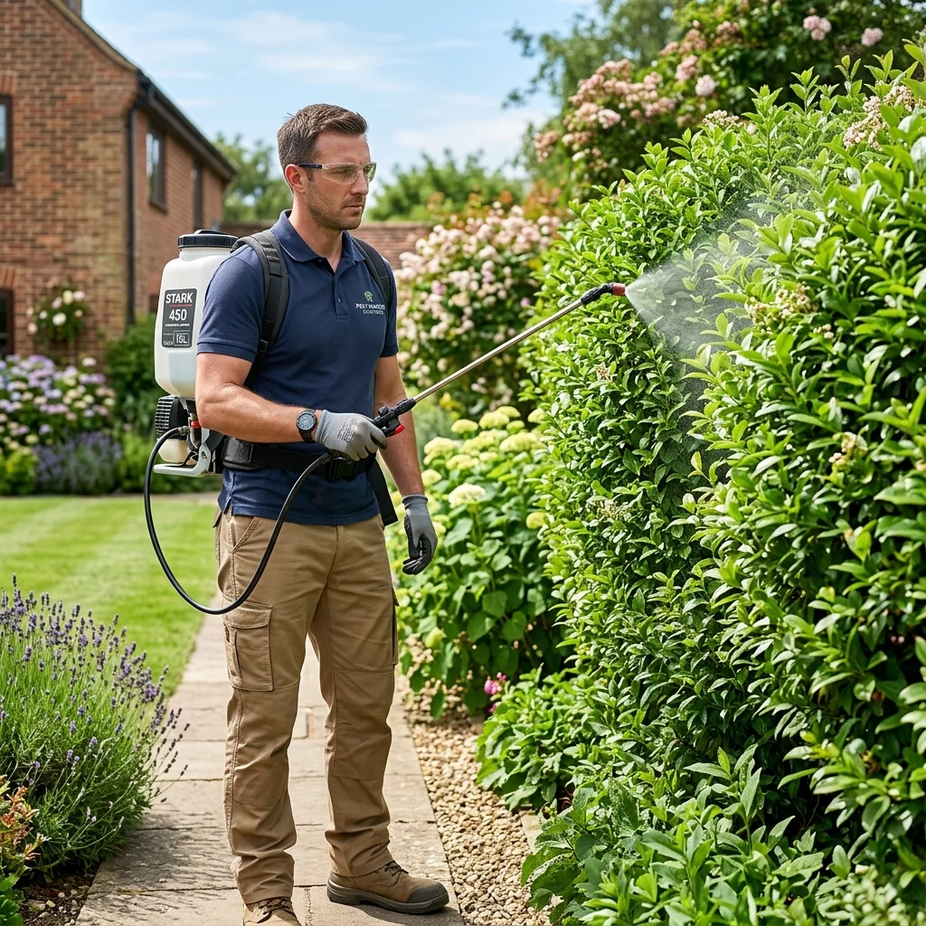 Zirai İlaçlama ve Bitki Koruma Uygulama Örneği - İzmir Peyzaj