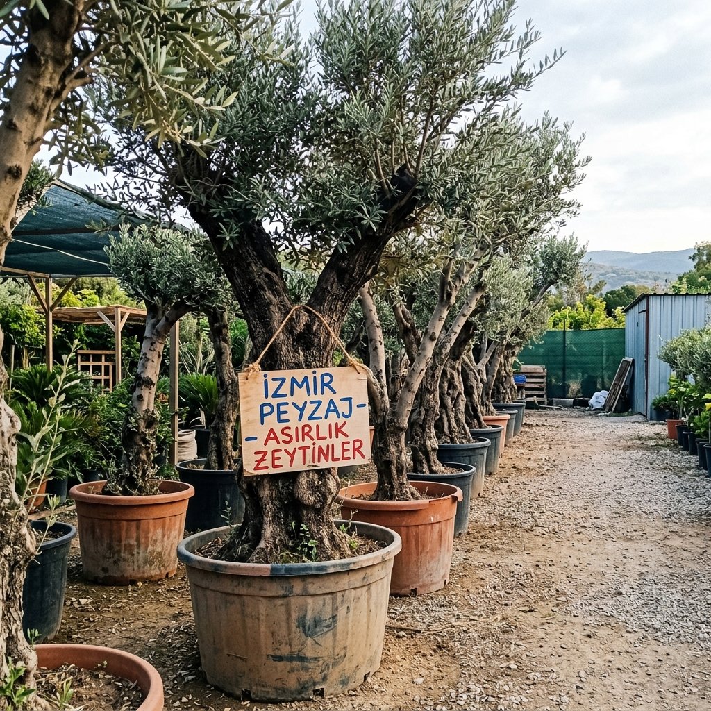 Büyük Ağaç Taşıma & Nakli Uygulama Örneği - İzmir Peyzaj